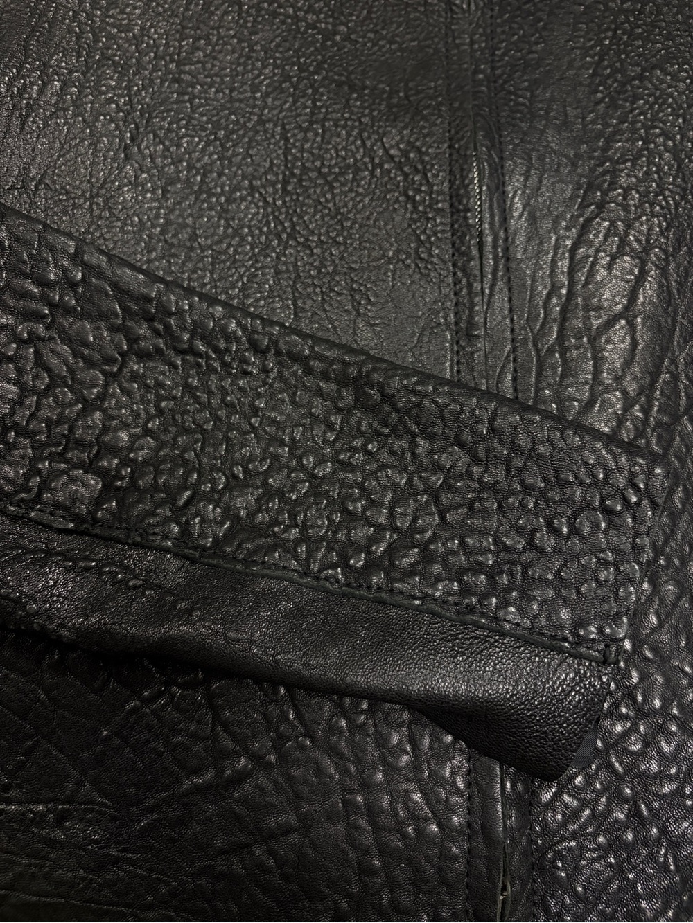 Sandro Paris Black Lamb Leather Cropped Jacket‎ - Size 1 US 4 - Picture 8 of 8